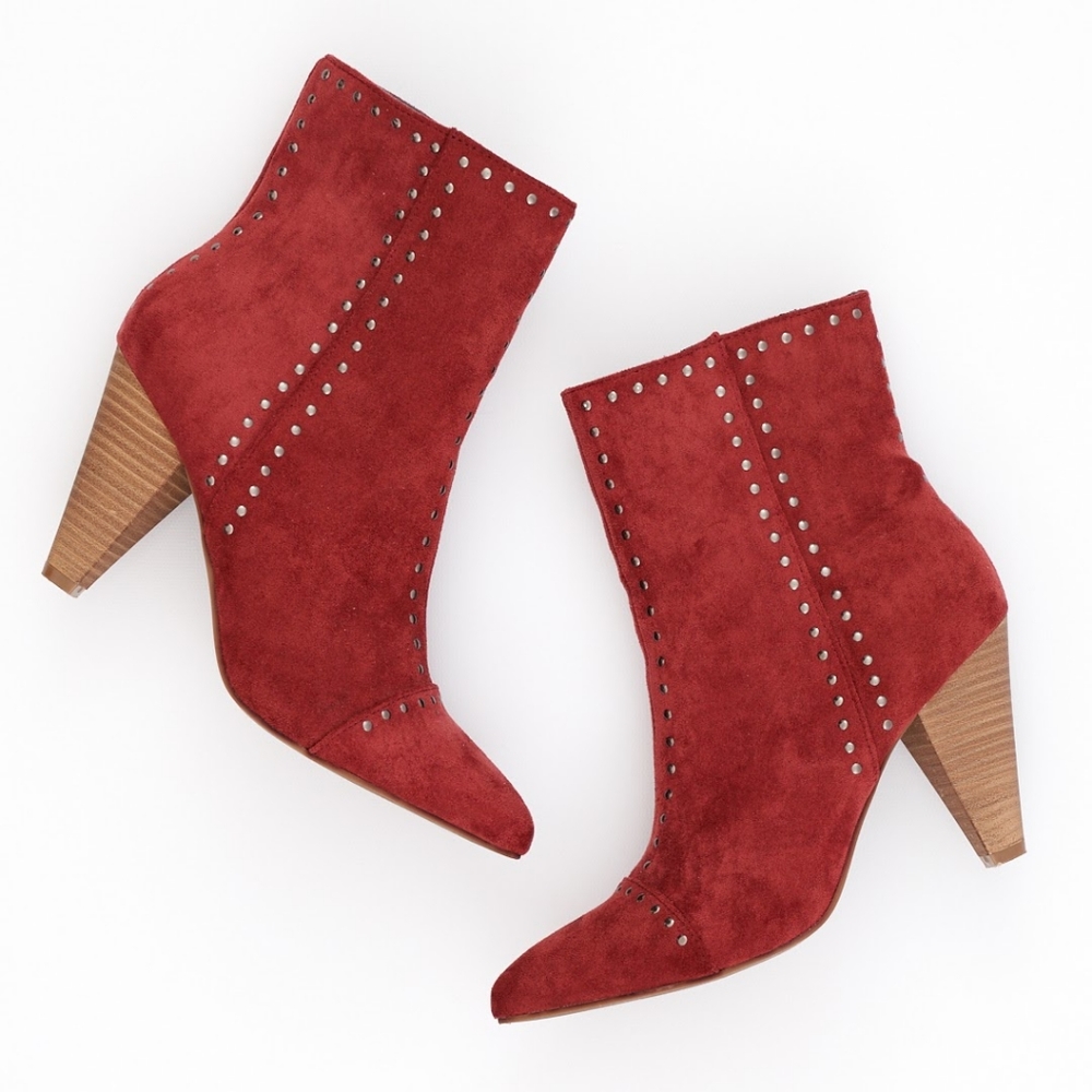 Pretty Rust Colored Boots From Target